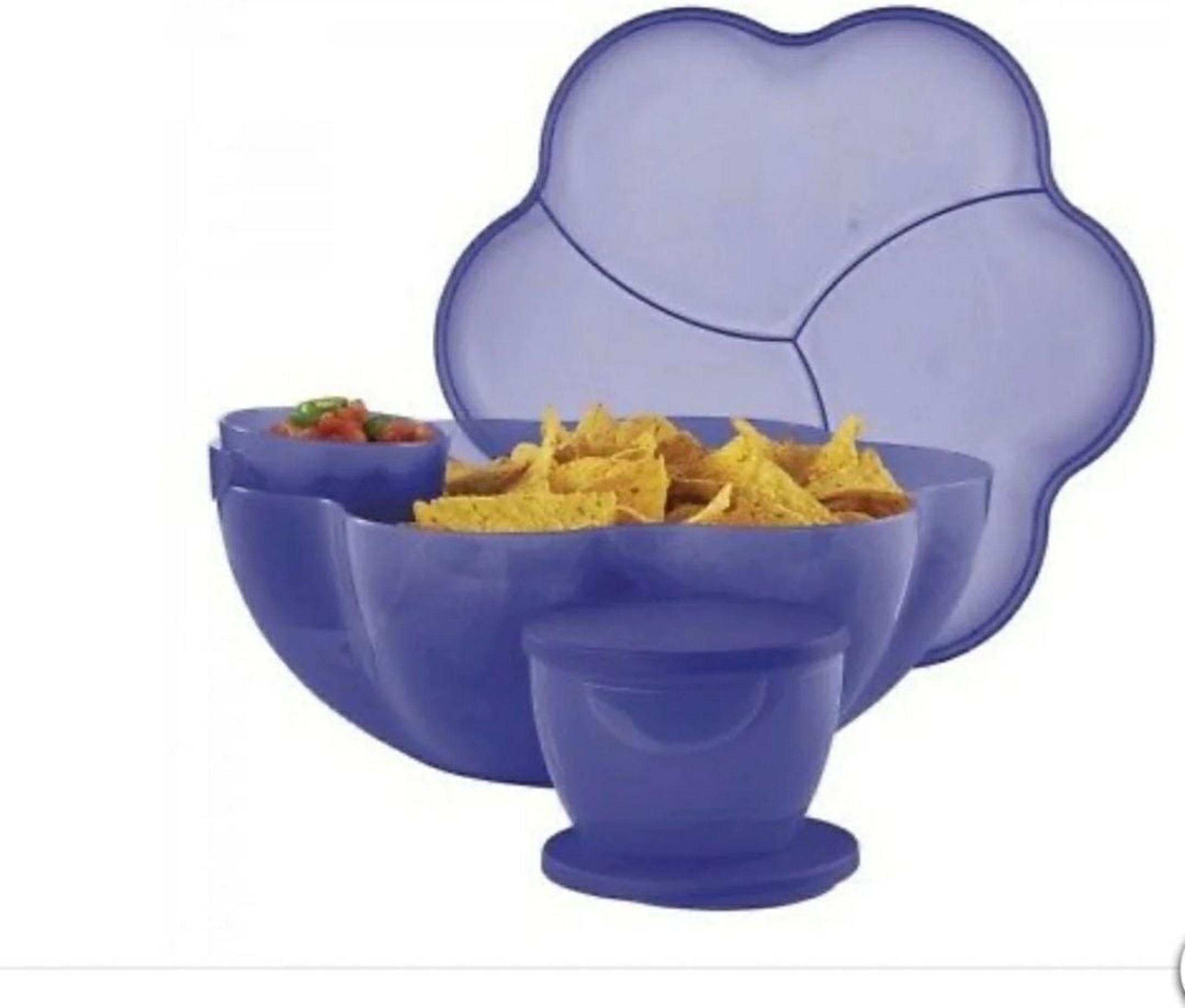 Tupperware Chip N Dip Bowl
