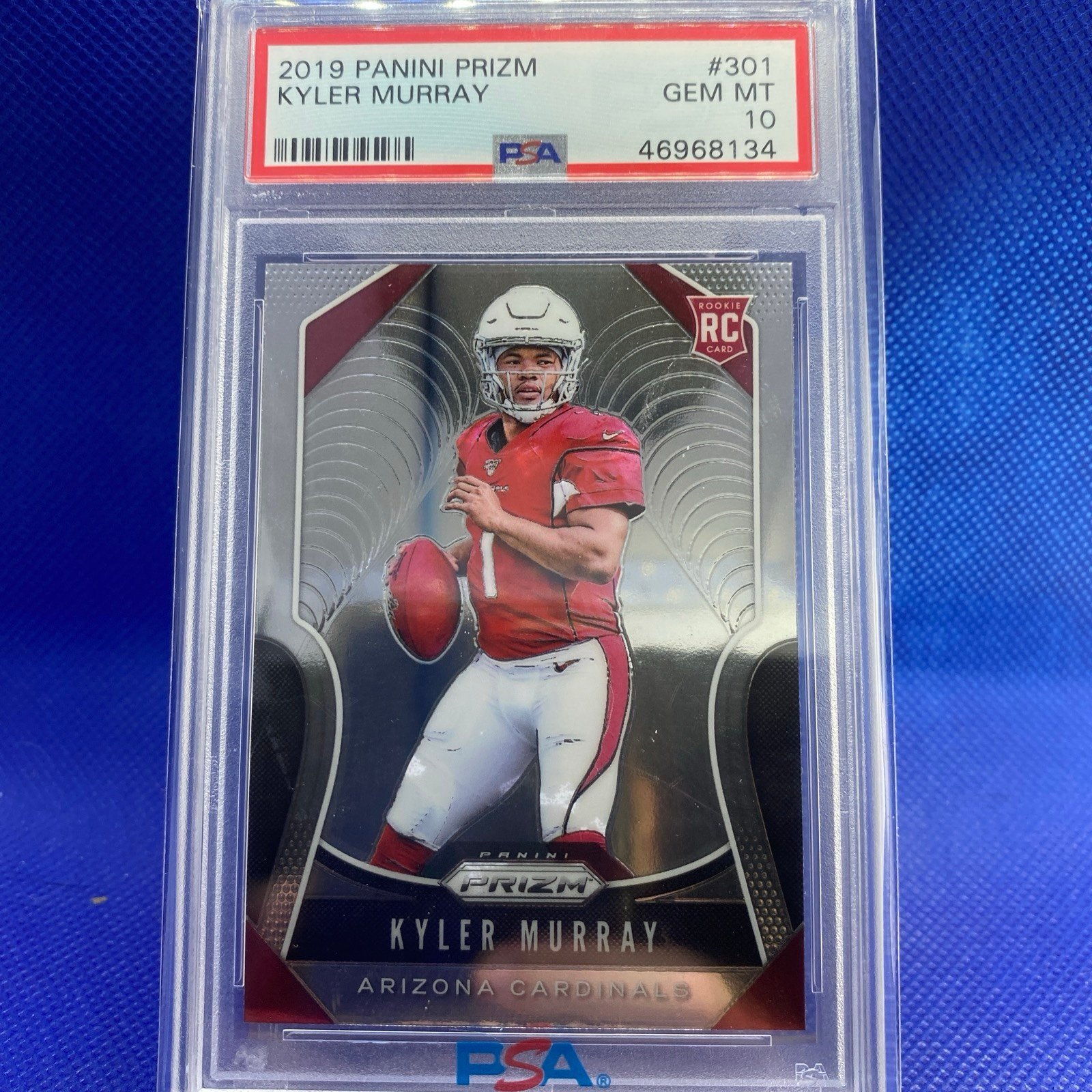 2019 Panini Prizm - Rookies #301 Kyler Murray (RC) PSA 10