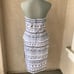 WHBM Embroidered Bustier & Pencil Skirt