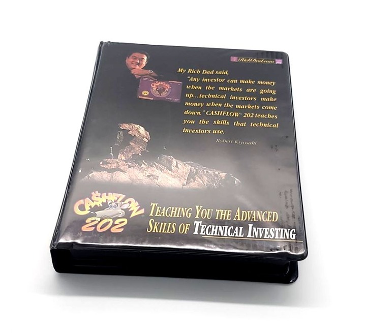 Vintage Cashflow 202 The Advanced Program 202 Game Set Cassette Richard Kiyosaki