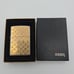 2002 Vintage Zippo Lighter - Celtic Design - Gold Color