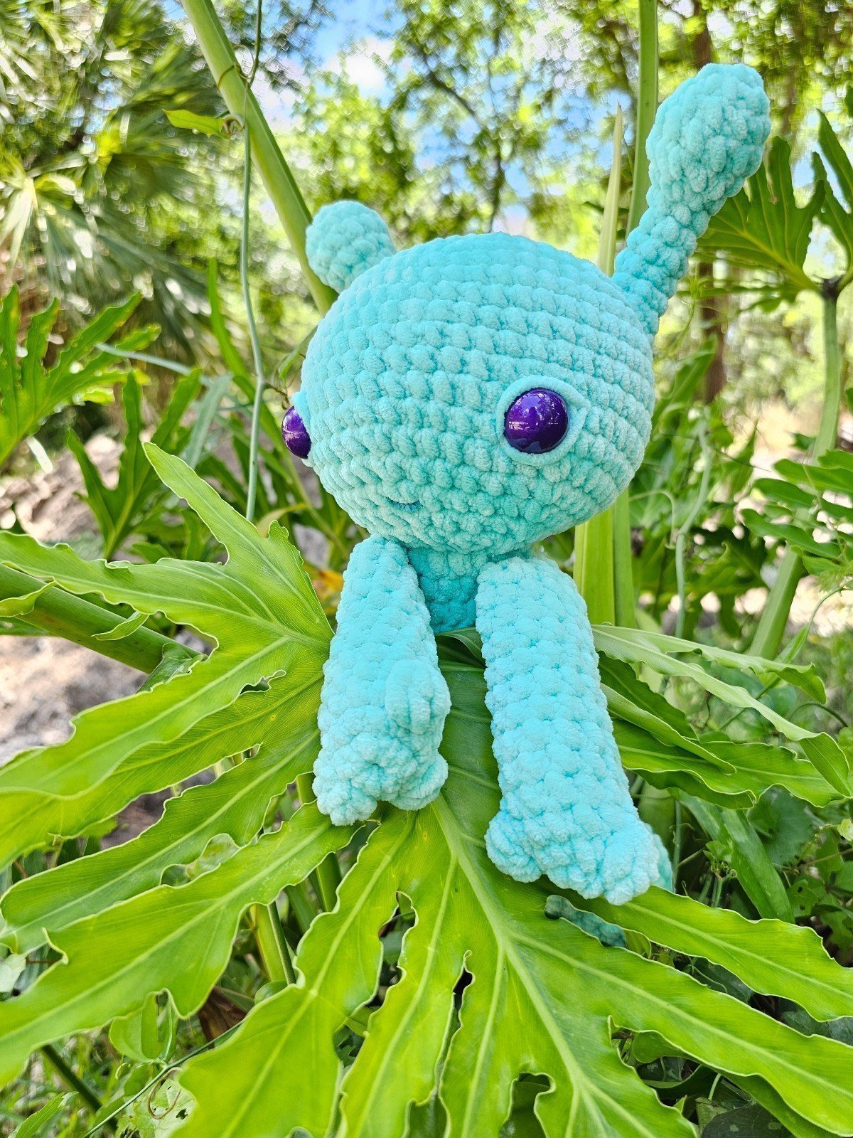 The BunBun Alien Amigurumi Plush just landed...