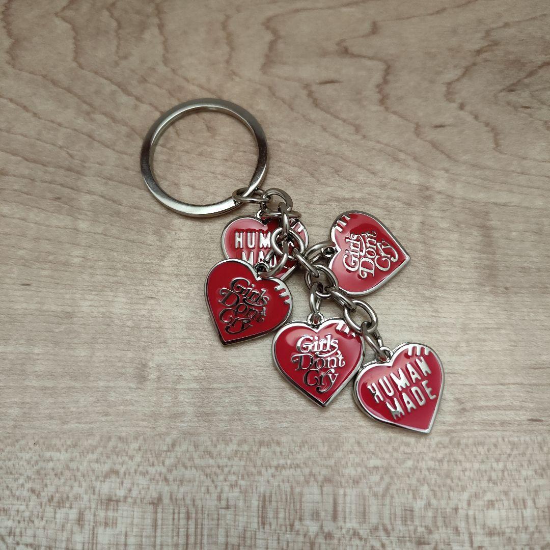 爆買い！ Girls Made Human Don't Keychain Heart Cry 小物