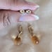 14k Solid Gold Yellow Topaz Earrings