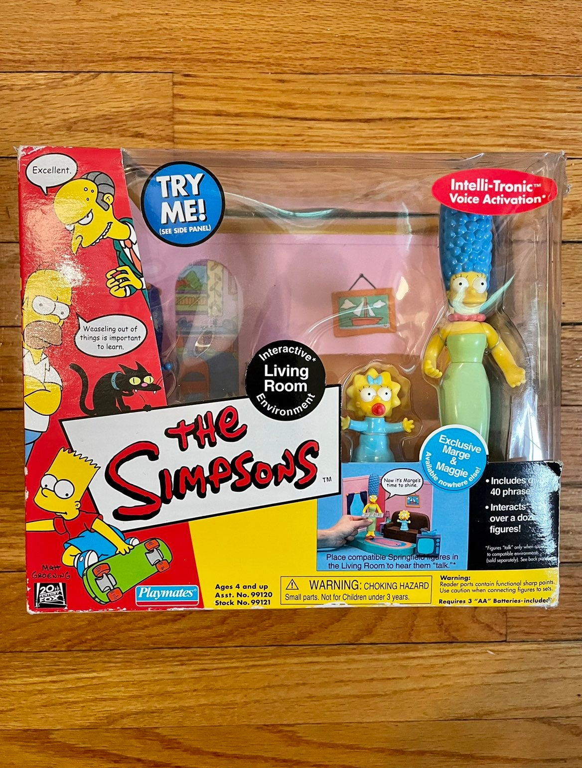 PlayMates The Interactive Simpsons Kitchen Enviroment PlayMates The Interactive Simpsons Kitchen Enviroment