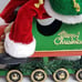 Santa's Christmas Empire Santa Riding On Train | H:16 x L;14 x 10½ | NWT.