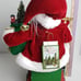 Santa's Christmas Empire Santa Riding On Train | H:16 x L;14 x 10½ | NWT.