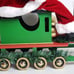 Santa's Christmas Empire Santa Riding On Train | H:16 x L;14 x 10½ | NWT.