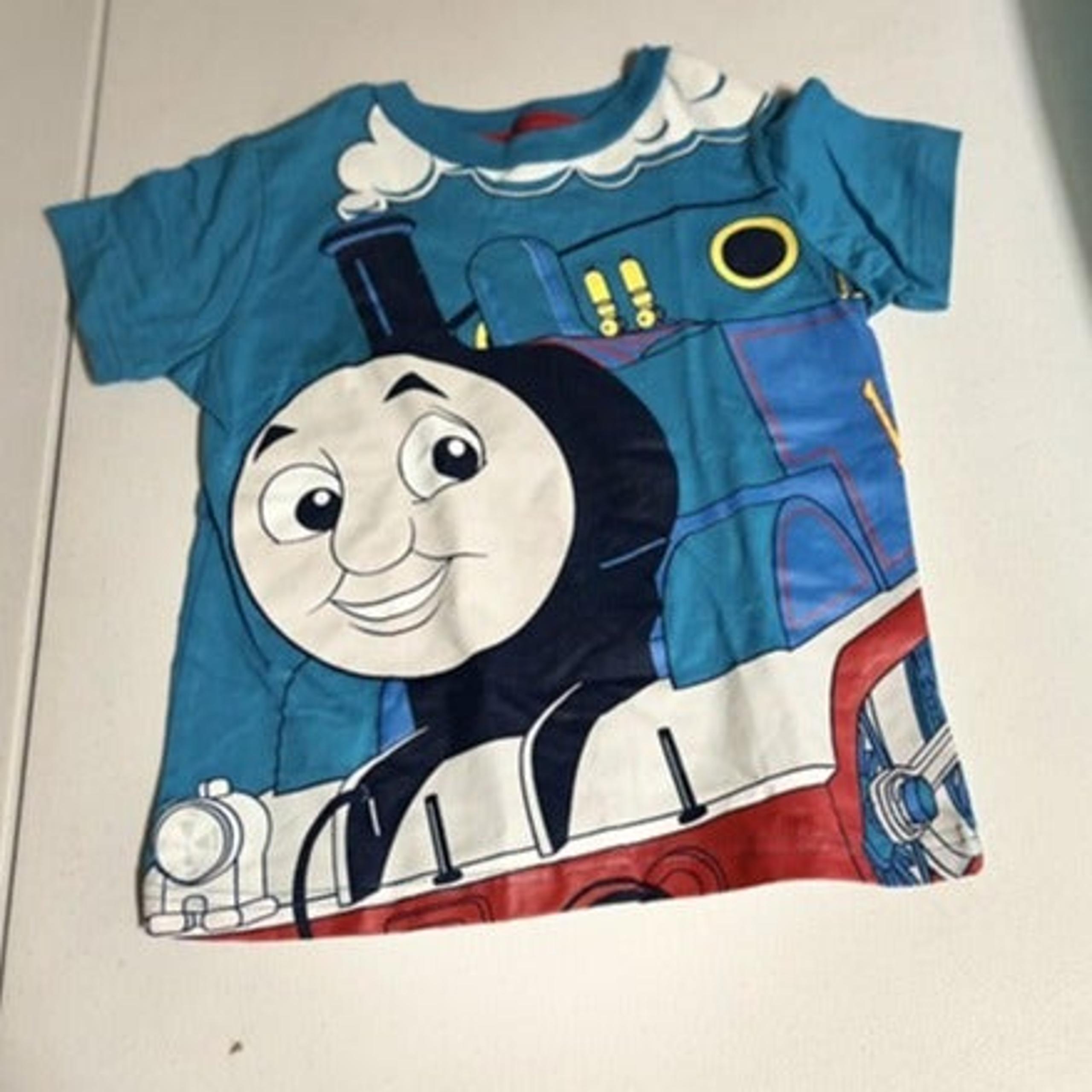 Thomas the Train boys short sleeve tshirt blue SIZE 2T