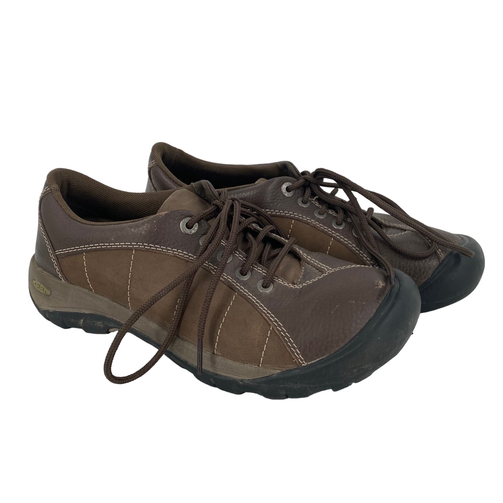 Keen Brown Leather Presidio Lace Up Shoes Size 8.5