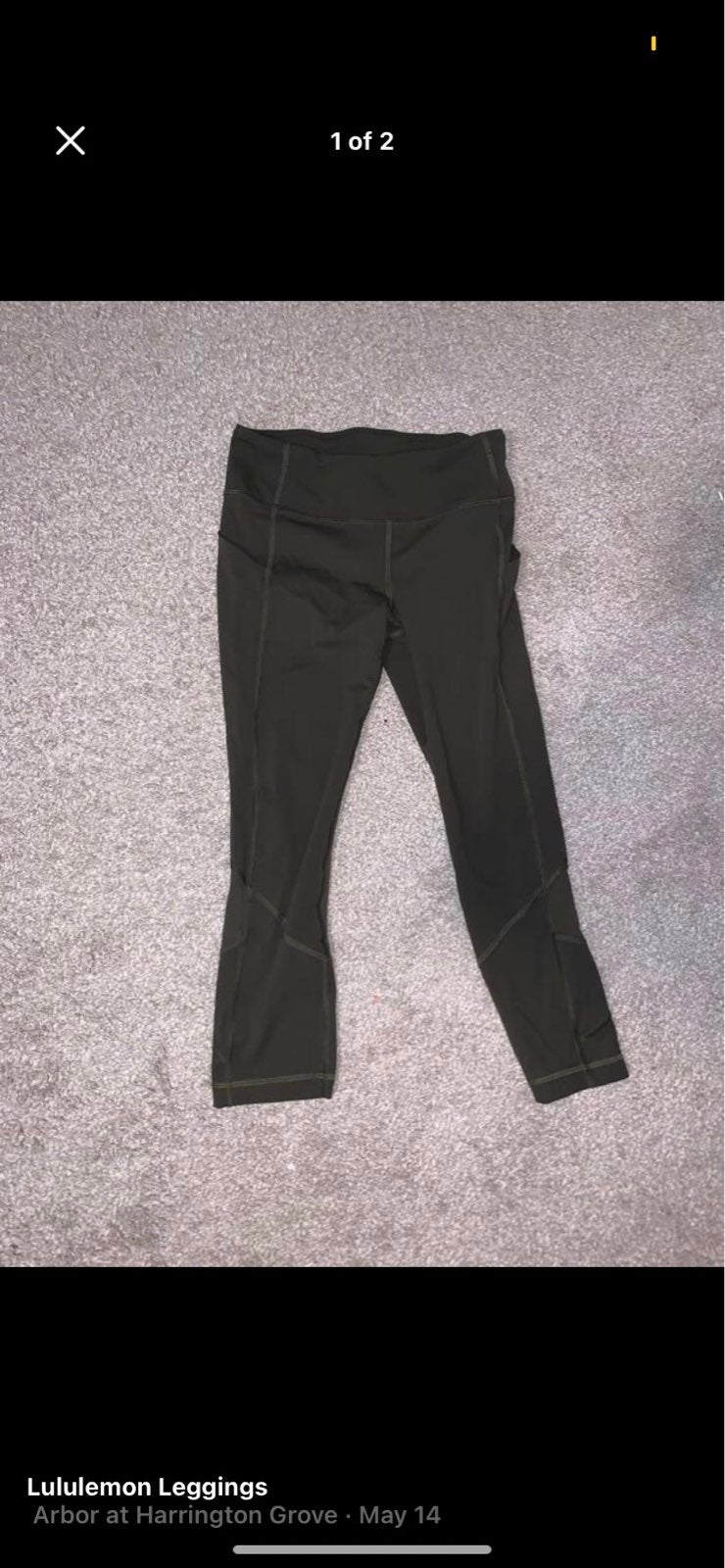 lululemon leggings size 4