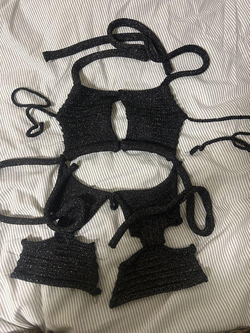 第一ネット PERVERZE Rib Cage Bustier silver (silver) トップス
