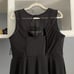 Torrid Sz 3 Bra Cup DD/F Blk Underwire Long Mesh Overlay Swimsuit Dress W/Briefs