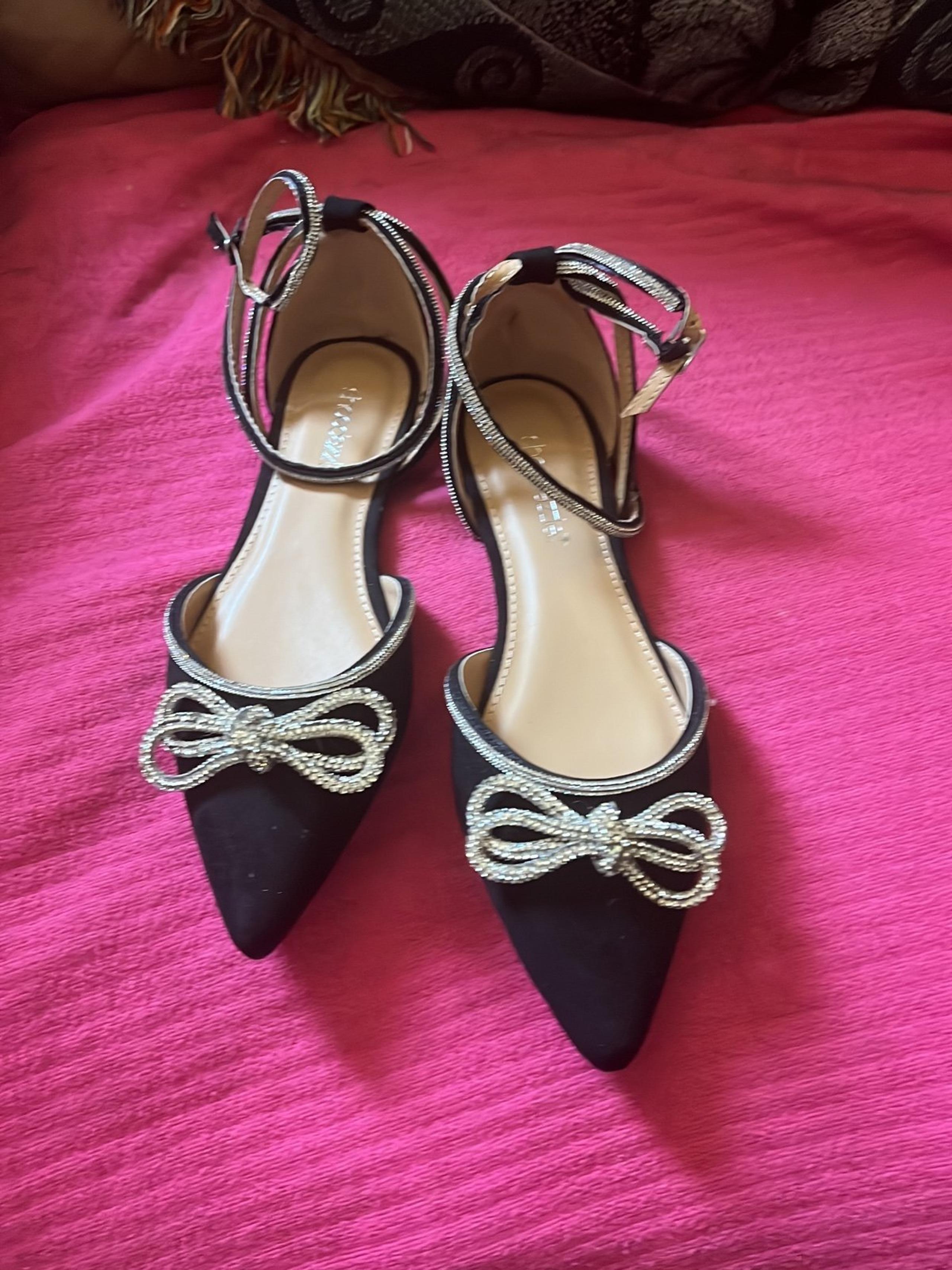 Black flats
