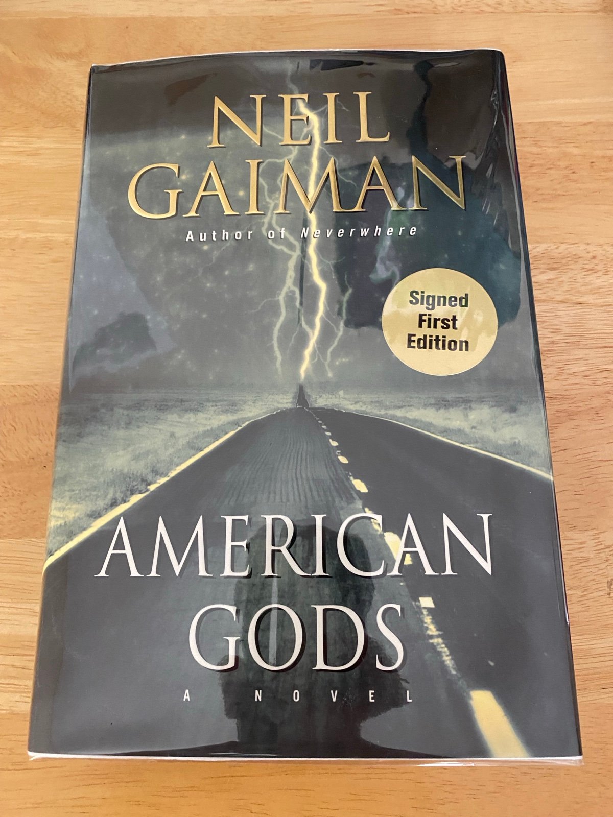 Neil Gaiman American Gods Signed Limited 1st Edition