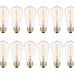 New Set of 12 Edison Classic Bulbs,60w Vintage Antique Incandescent Dimmable Bul