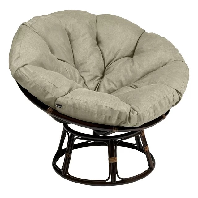 Classic Accessories Montlake Water-Resistant Papasan Cushion, 50 inch #3534