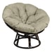 Classic Accessories Montlake Water-Resistant Papasan Cushion, 50 inch #3534