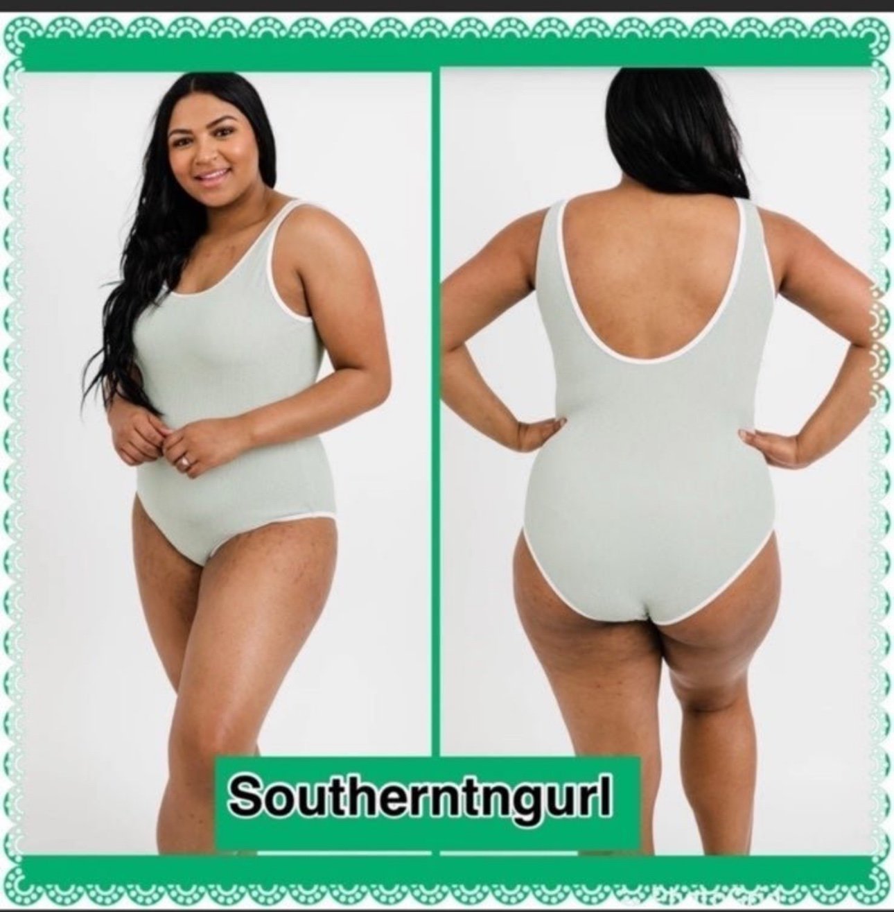 NWT Coral Reef ”The Escape” Luxe Fabric Comfort Stretch One Piece Swimsuit