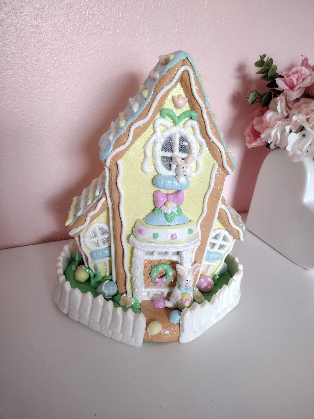 Easter Pastel Gingerbread House NEW
