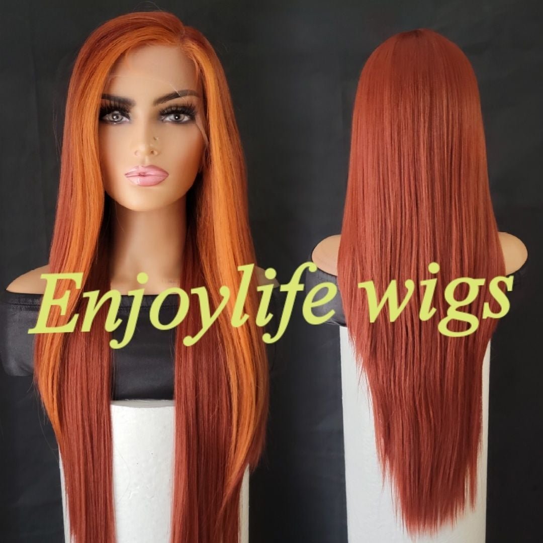 Sexy 2 tone human hair HDLace front wig