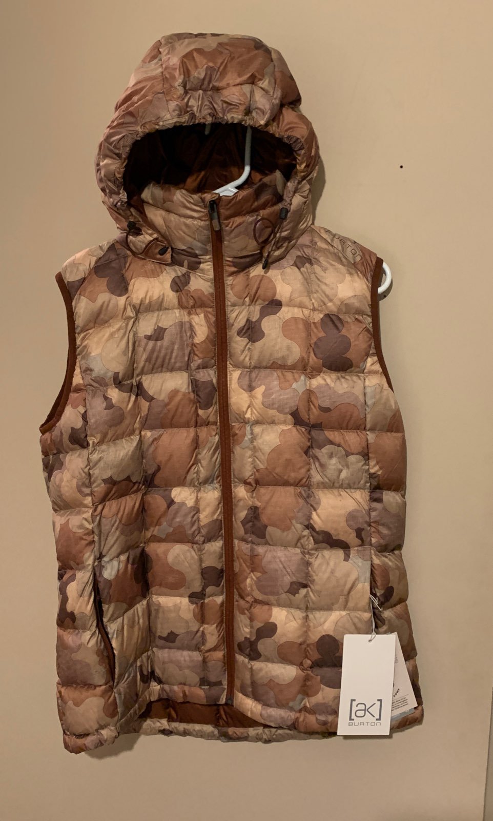 burton ak down vest