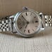Sears Swiss Ladies Wristwatch Silver Tone Hand Winding Shock Resist Watch