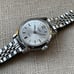 Sears Swiss Ladies Wristwatch Silver Tone Hand Winding Shock Resist Watch