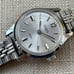 Sears Swiss Ladies Wristwatch Silver Tone Hand Winding Shock Resist Watch
