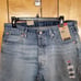 Levis 501 Original Jeans size 34x29 Regular Fit Straight Leg BLUE Brand New D2