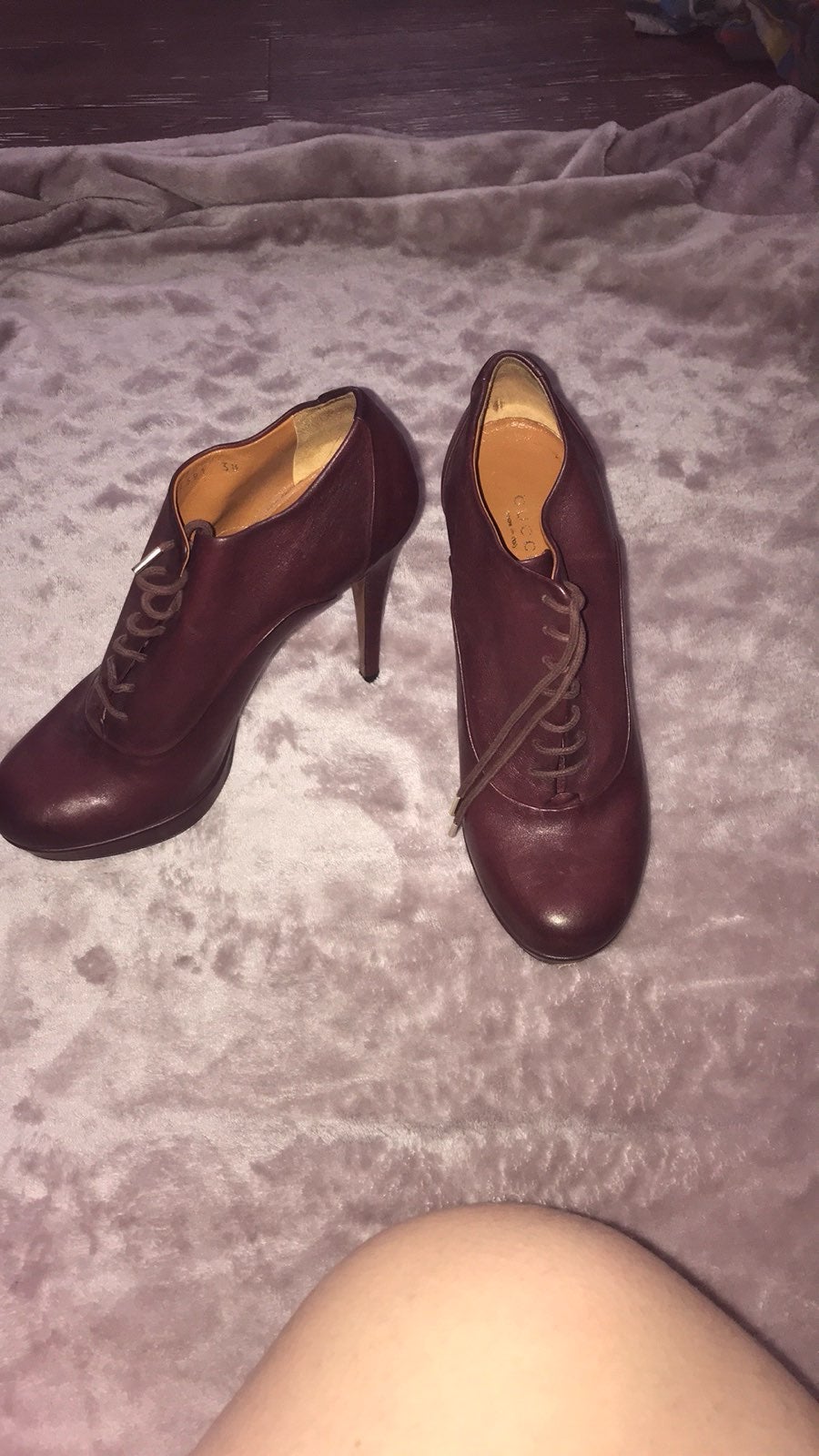 Gucci oxford heels