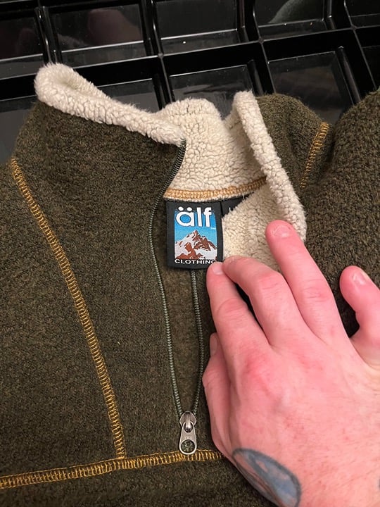 Alf alpaca fleece (L)