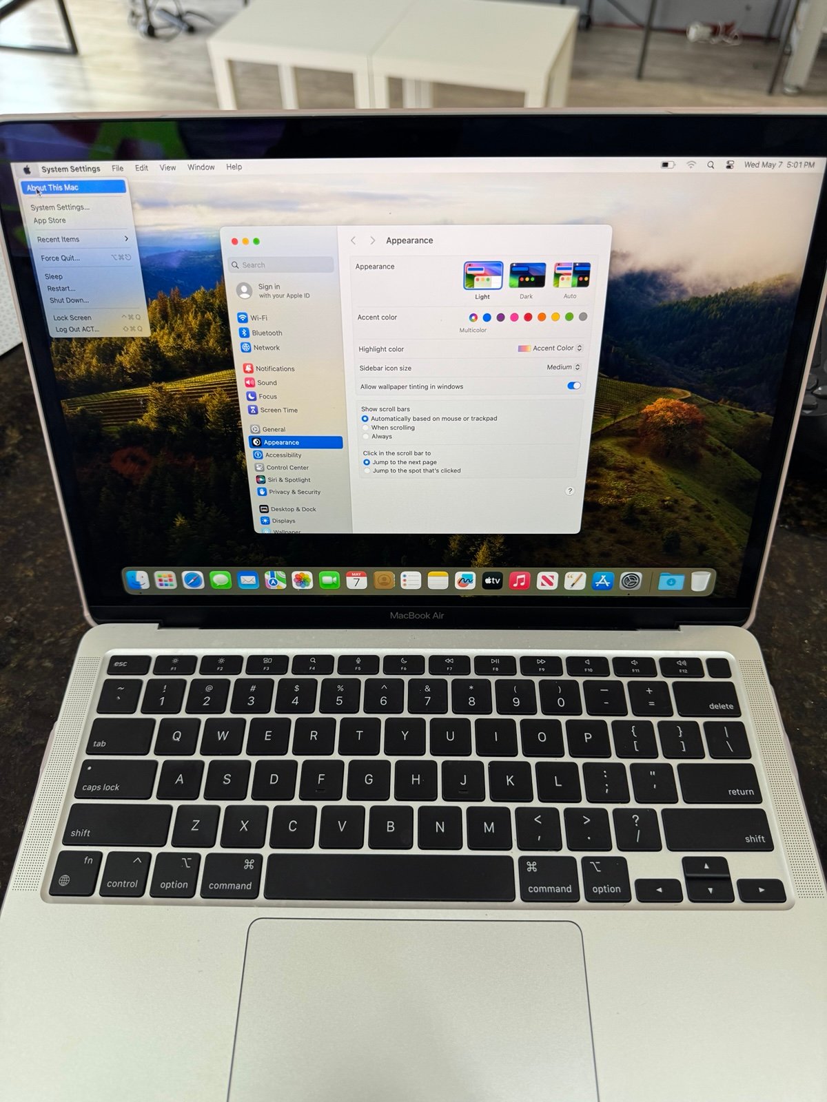 MacBook Air M1 500gb 8GB RAM