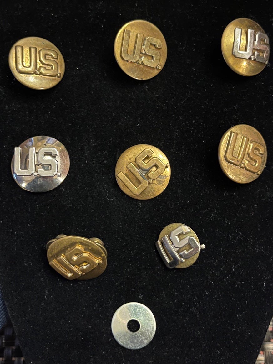 WWII U.S. Army Lapel Pins