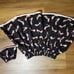 Shoe Print skirt Fashion Fabric Sz 5-7yr