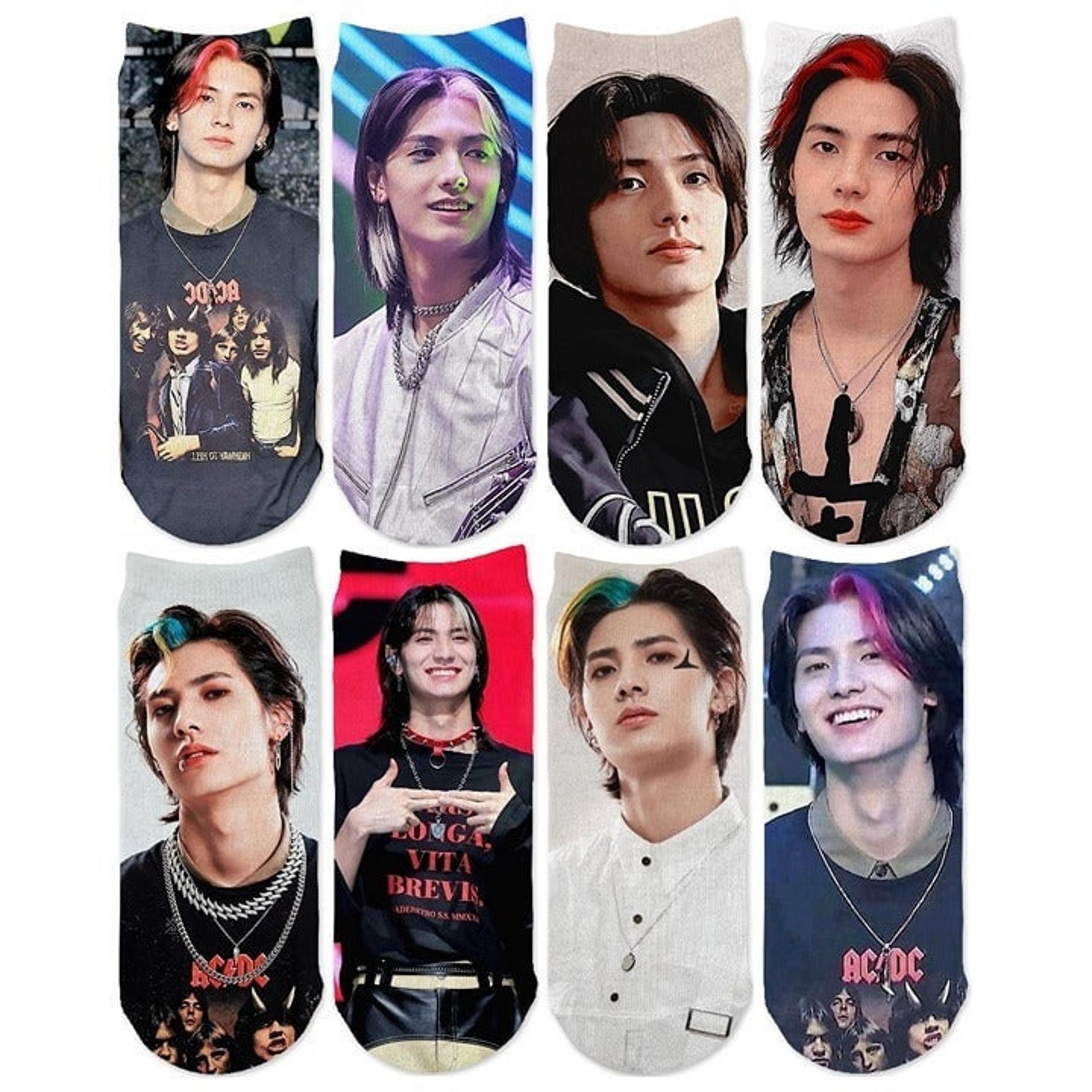 8 Jooyeon Xdinary Heroes Lee Joo-yeon Mix & Match Ankle Socks No-Show KPop Merch