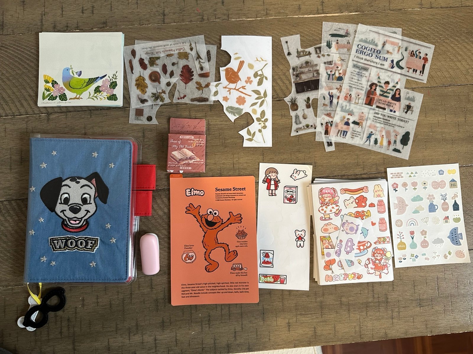 101 Dalmations Woof Hobonichi A6 Cover and Stationery Goodies Bundle