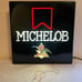 Vintage Michelob Beer Sign Neo-Neon Wall Light Bar Lighted Anheuser Busch