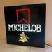 Vintage Michelob Beer Sign Neo-Neon Wall Light Bar Lighted Anheuser Busch
