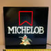 Vintage Michelob Beer Sign Neo-Neon Wall Light Bar Lighted Anheuser Busch