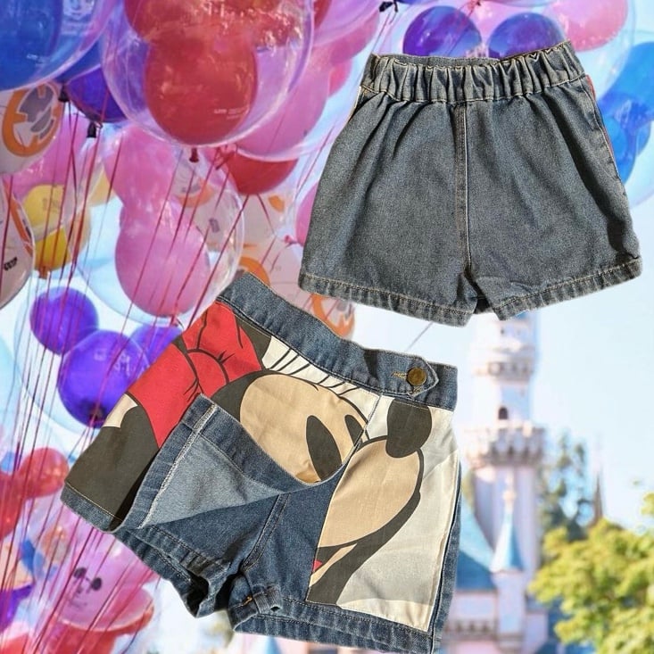 Vintage Handmade Disney Minnie Skort Size 4T