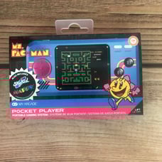 New ms. Packman pocket player handheld game
