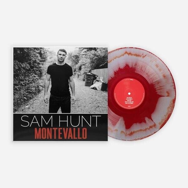 SAM HUNT MONTEVALLO VINYL NEW! LIMITED RED TIE DYE LP TAKE YOUR TIME HOUSE PARTY
