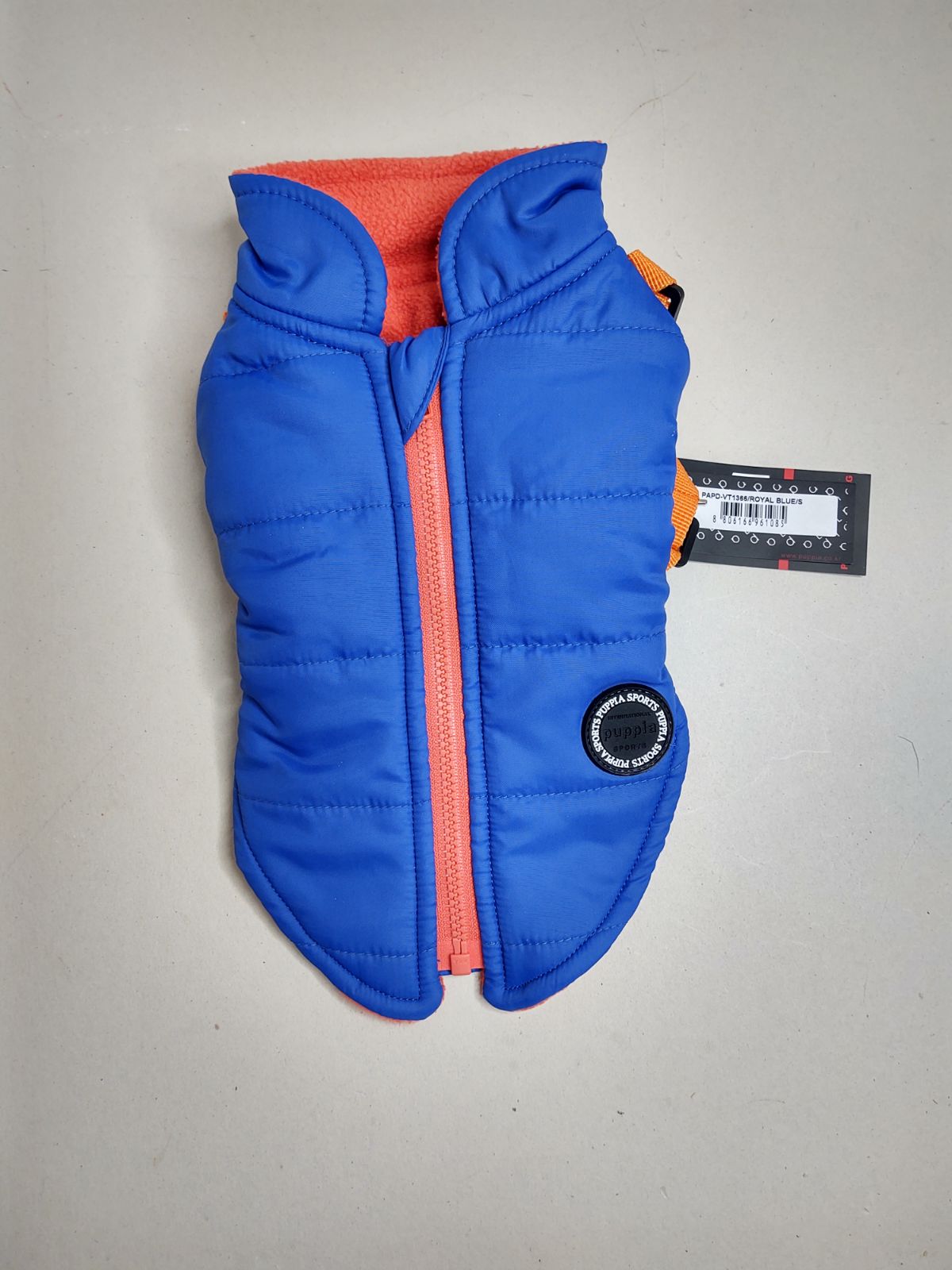 Puppia Mountaineer II Coat Dog Harness / Royal Blue / Small. New