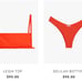 WeWoreWhat red bikini