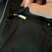Michael Kors Black Hooded Raincoat
