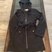Michael Kors Black Hooded Raincoat