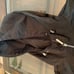 Michael Kors Black Hooded Raincoat
