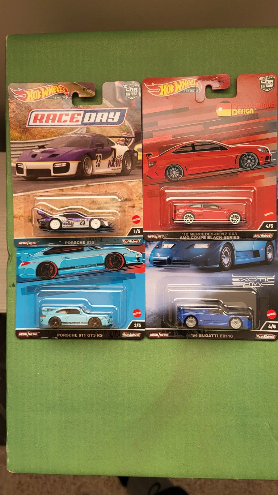Hot Wheels euro lot of 4
