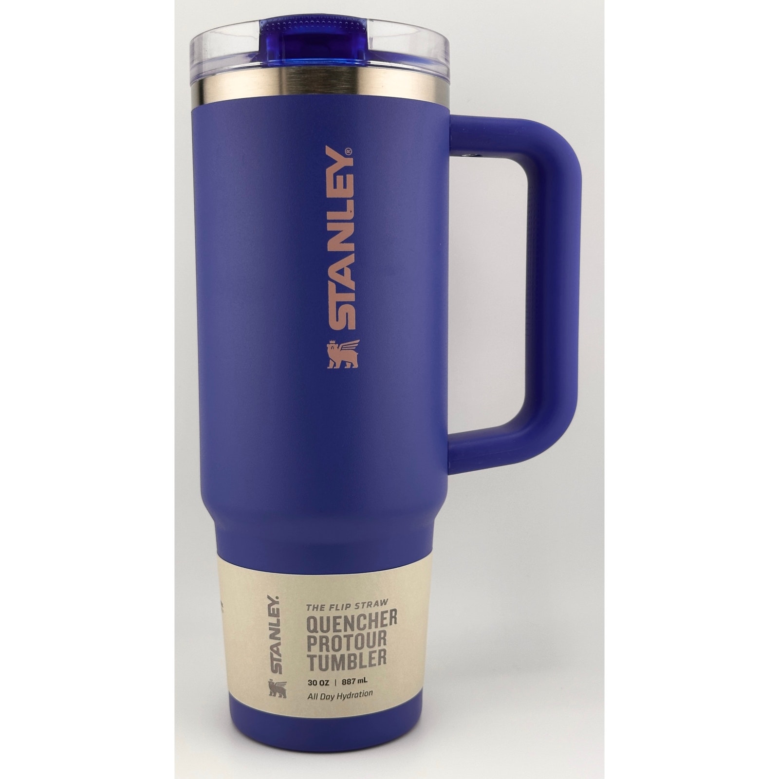 Stanley 30 oz Quencher ProTour Flip Straw Tumbler - Oasis Collection; ROYAL BLUE